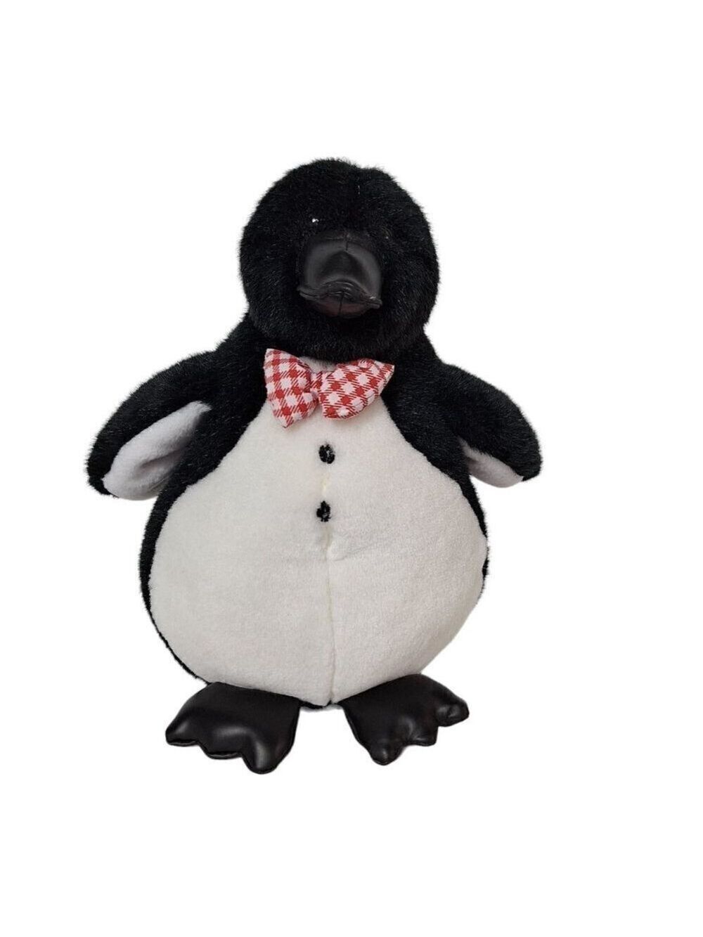 Vintage Dakin Applause Christmas Penguin Plush 10 Inch